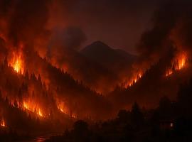 Asturias sigue ardiendo: una noche de fuego y resistencia en Degaña, Somiedo y Genestoso