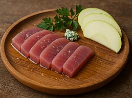 Recetas de una abuela asturiana: Shashimi a la asturiana (un invento de la güela Balbina)