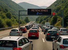149.000 desplazamientos en Asturias marcan la Operación Retorno: tres días de tráfico intenso y máxima vigilancia en carretera