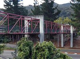 324.000 euros para rehabilitar la pasarela peatonal de Caborana en Aller