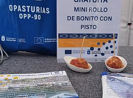 Más de 300 personas saborean el Bonito del Norte de OPASTURIAS en la Feria Campomar de Tapia