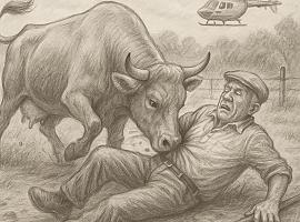 Tragedia en Castrillón: muere un hombre de 66 años tras ser corneado por una vaca en su propia finca