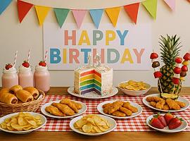 Recetas de una abuela asturiana: Merienda de cumpleaños de Lourdes (el festín más guapo de una guaja de 13 años)