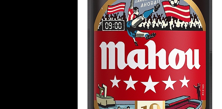 Mahou Cinco Estrellas rinde homenaje al Sporting con una edición especial por su 120 aniversario