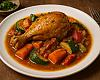 Recetas de una abuela asturiana: Pitu caleya guisáu con verdurines (¡que nun engorda como los callos o la fabada!)