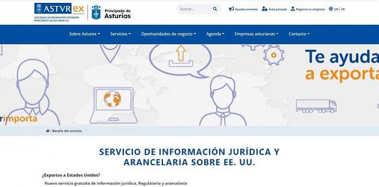 Asturex lanza un servicio gratuito para guiar a las empresas asturianas frente a los nuevos aranceles de Estados Unidos
