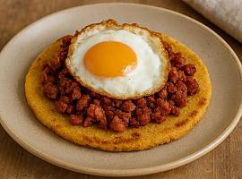 Recetas de una abuela asturiana: Tortos de maíz con picadillu y güevu frito (pa que pongan contento hasta’l más enfurruñáu del pueblu)