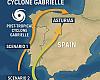 El ciclón híbrido Gabrielle amenaza a la Península: Asturias en la encrucijada entre la borrasca y el anticiclón