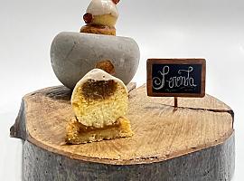 Asturias conquista Vitoria con “Seronda”, el pintxo dulce que sabe a otoño y tradición
