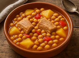 Recetas de una abuela asturiana: El pote mariniegu de resistencia (¡Con esto, ni los muros, ni los guardias, ni la calor del desiertu los tumba!