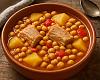 Recetas de una abuela asturiana: El pote mariniegu de resistencia (¡Con esto, ni los muros, ni los guardias, ni la calor del desiertu los tumba!