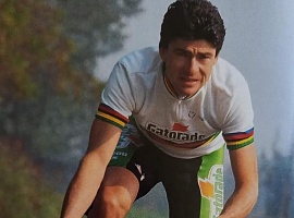 Gianni Bugno recibirá la insignia de oro de los exciclistas asturianos en la gala anual de Llanera