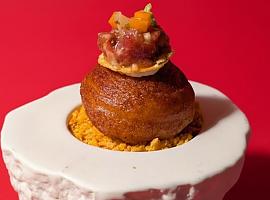 “Iru”, el pincho triunfador: así conquistaron tres asturianos el Nacional de Pintxos en Vitoria