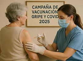 La campaña arranca este jueves en las residencias de mayores y se ampliará al resto de la población el 14 de octubre. Salud recomienda la vacunación a mayores de 60 años, personas con enfermedades crónicas, embarazadas y fumadores.  Oviedo, 7 de octubre d