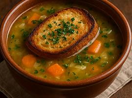 Recetas de una abuela asturiana: Sopa de calma con pan de la concordia (la receta que Balbina dedicaría al Premio Nobel de la Paz)