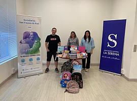 ‘Operación Mochila’: el barrio de El Llano se vuelca con las familias más vulnerables de Gijón
