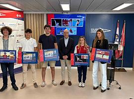 El Real Grupo de Cultura Covadonga rinde homenaje a cinco jóvenes deportistas que brillan en el panorama nacional e internacional