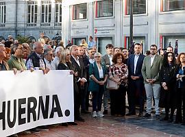 Barbón mantiene el pulso por el Huerna: “He venido a dar la cara por Asturias"