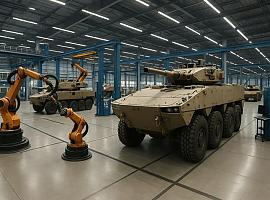 Indra impulsa su gran apuesta militar desde Asturias: el Tallerón de Gijón será una de las fábricas de blindados más avanzadas de Europa