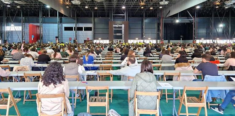 Avalancha de opositores en Gijón: más de 43.000 personas competirán este fin de semana por 1.068 plazas del Servicio de Salud del Principado