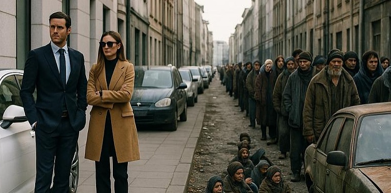 Mientras unos acumulan miles de millones, millones trabajan y siguen sin salir de la pobreza: la gran mentira del progreso en España