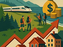 El efecto AVE: Asturias gana millones con el turismo, pero paga el precio en vivienda y equilibrio social