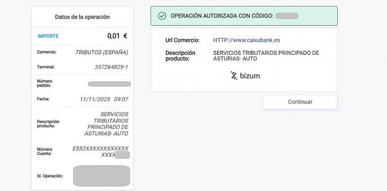 El Principado permite desde hoy pagar impuestos por Bizum: rapidez, comodidad y sin comisiones