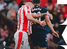 Empate del Sporting contra la SD Eibar