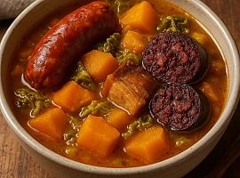 Recetas de una abuela asturiana: Pote de calabaza y compangu (pa los díes de nevar)