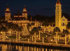 Nights of Lights: la ciudad fundada por un avilesino deslumbra al mundo con uno de los mayores espectáculos de luz de Estados Unidos