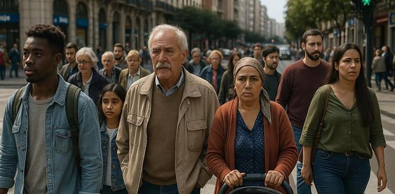 La inmigración llegó más tarde a Asturias, pero ya sostiene el futuro demográfico y laboral del Principado