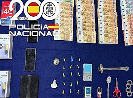 Cambiaban cocaína por comida robada: desmantelado un narcopiso en Villalegre