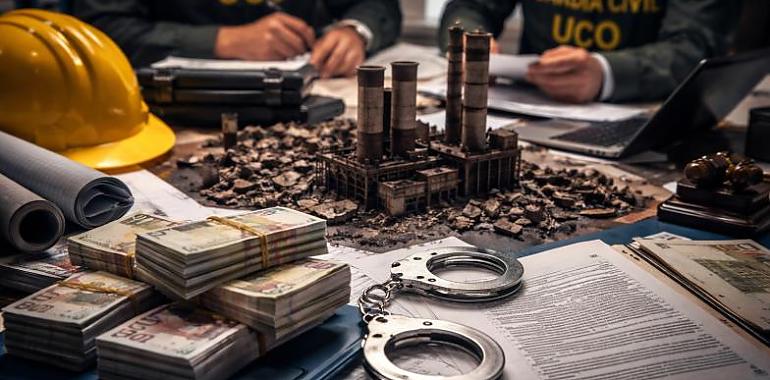 La trama de la “fontanera” salpica a Avilés: la UCO investiga posibles amaños en el derribo de las baterías de cok