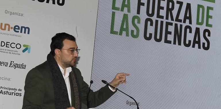 Barbón asegura que las cuencas “formarán parte del mejor futuro de Asturias” y anuncia inversiones clave para su revitalización