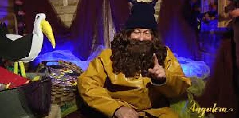 Mieres enciende la magia de la Navidad: L’Anguleru prenderá este domingo el fuego sagrado que lo llevará por toda Asturias