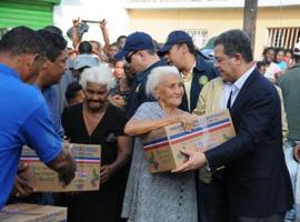 El Gobierno reparte 1'6 millones de cajas navideñas a los dominicanos