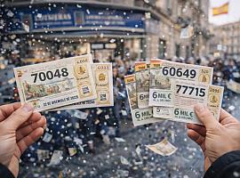 Asturias sonríe en la Lotería de Navidad: el segundo premio irrumpe con fuerza y Gijón y Oviedo encadenan quintos