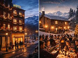 Asturias despide 2025 a reventar: hoteles casi completos, casas rurales “en modo familia” y restaurantes con la libreta ardiendo