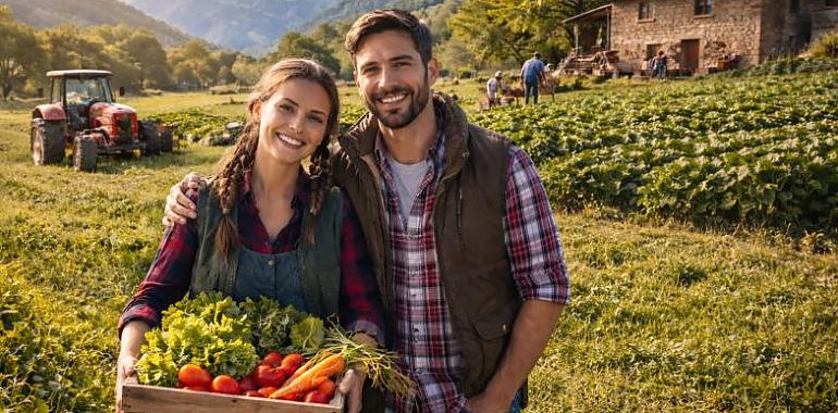 El campo asturiano da la sorpresa: más jóvenes, más mujeres y empleo al alza mientras el resto de España retrocede