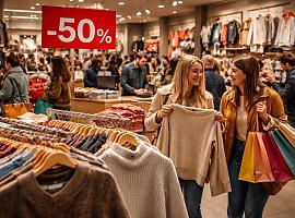 Las rebajas de enero activan el empleo en Asturias: 2.150 contratos previstos, en línea con 2025