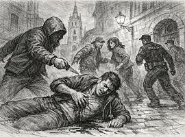 Sangre en el corazón del Antiguo: un joven se desploma apuñalado a metros de la Catedral de Oviedo