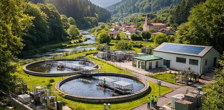 El Principado refuerza el saneamiento rural con 2,8 millones para mantener casi 600 depuradoras municipales