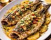Recetas de una abuela asturiana: Lubina a la espalda (plato fino si ye buena y fresca, como una moza en romería)