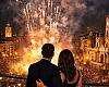 Cena gourmet y balcón VIP en Fallas: la mascletá nocturna de Valencia como nunca la has vivido
