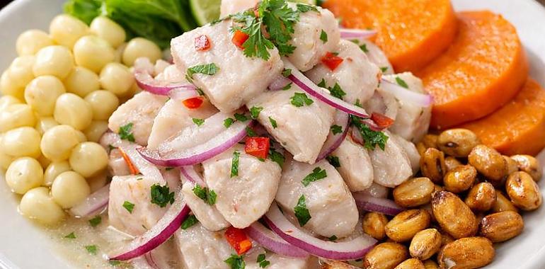 Recetas de una abuela asturiana:Ceviche peruanu (el que trai recuerdos d’ultramar)