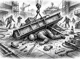 Un trabajador muere aplastado en el astillero Gondán y reabre el debate sobre la seguridad laboral en Asturias