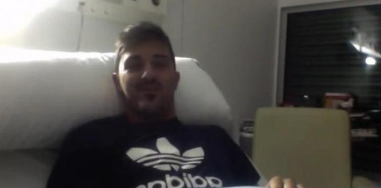 Villa agradece el apoyo recibido después de ser operado (video)