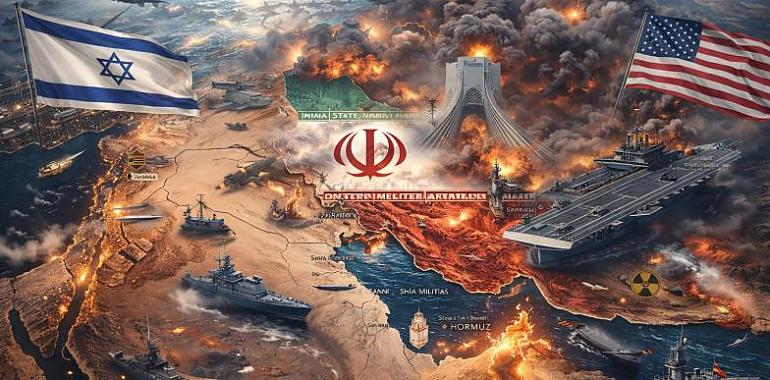 Día 7 de la guerra: Oriente Próximo entra en una nueva fase mientras se intensifican los bombardeos sobre Irán y Europa despliega fuerzas en el Mediterráneo