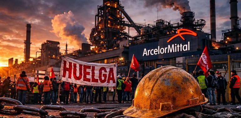 Asturias contiene la respiración: la huelga que sacude a Arcelor entra en fase crítica tras una noche de negociación sin acuerdo