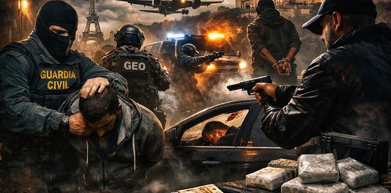 La caída del “Panameño” destapa una red de sicarios que operaba en Asturias: drogas, secuestros y ejecuciones por encargo